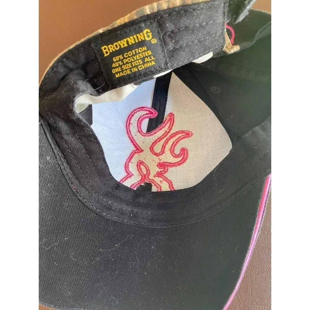 Browning Hat Buckmark Baseball Cap Strapback Hunt Outerwear sku24